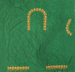 NR850G - Green Colour Maggam Work Blouse