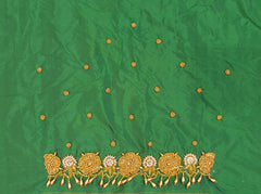 NR850G - Green Colour Maggam Work Blouse