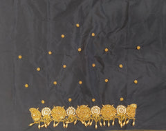 NR850BL - Black Colour Maggam Work Blouse