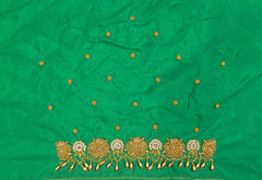 NR850PG - Parrot Green Colour Maggam Work Blouse