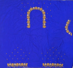 NR850B - Blue Colour Maggam Work Blouse Blue