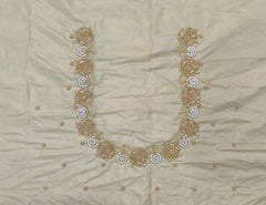 NR850GD - Gold Colour Maggam Work Blouse