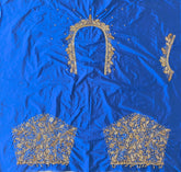 NR1250B - Blue Colour Maggam Work Blouse