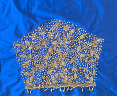 NR1250B - Blue Colour Maggam Work Blouse