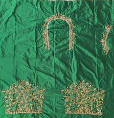 NR1250G - Green Colour Maggam Work Blouse