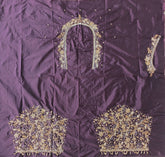 NR1250CF - Coffee Colour Maggam Work Blouse