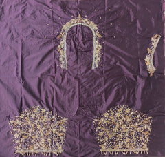 NR1250CF - Coffee Colour Maggam Work Blouse