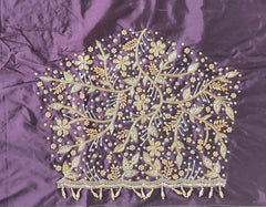 NR1250CF - Coffee Colour Maggam Work Blouse