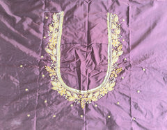 NR1250CF - Coffee Colour Maggam Work Blouse