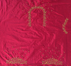 NR928R -Red Colour Maggam Work Blouse