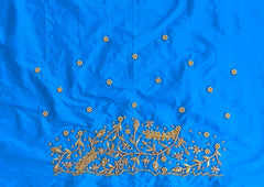 NR928SB -Sky Blue Colour Maggam Work Blouse