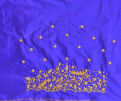 NR928IB -Ink Blue Colour Maggam Work Blouse