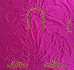 NR928TP -Tomato Pink Colour Maggam Work Blouse