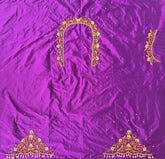 NR895PR - Purple Colour Maggam Work Blouse