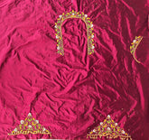 NR895M - Maroon Colour Maggam Work Blouse