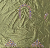 NR895MD - Mahendi Green Colour Maggam Work Blouse