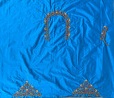 NR895SB - Sky Blue Colour Maggam Work Blouse