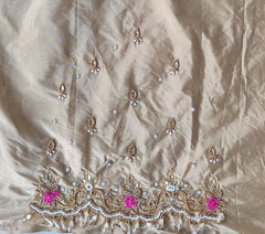 NR896GD - Gold Colour Maggam Work Blouse