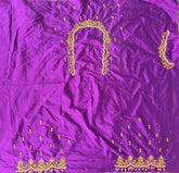 NR896V -Violet Colour Maggam Work Blouse