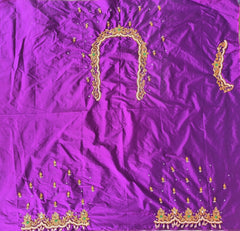 NR896V -Violet Colour Maggam Work Blouse