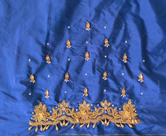 NR896NB - Navy Blue Colour Maggam Work Blouse