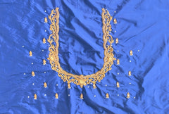 NR896NB - Navy Blue Colour Maggam Work Blouse