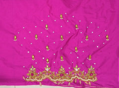 NR896P - Pink Colour Maggam Work Blouse