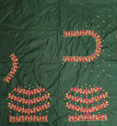 NR480BG - Bottle Green Colour Computer Multi Work Blouse