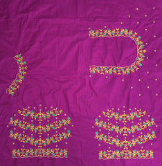 NR480MP - Magenta Pink Colour Computer Multi Work Blouse