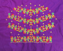 NR480V - Violet Colour Computer Multi Work Blouse