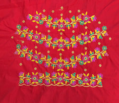 NR480R - Red Colour Computer Multi Work Blouse