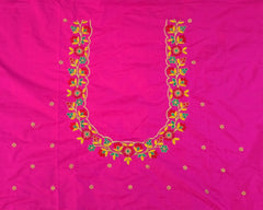 NR480P - Pink Colour Computer Multi Work Blouse