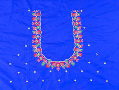 NR480IB - Ink Blue Colour Computer Multi Work Blouse