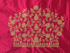 NR396TP-Tomoto Pink Colour Computer Work Blouse