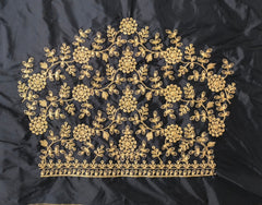 NR396BL - Black Colour Computer Work Blouse