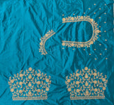 NR396RG -Rama Green Colour Computer Work Blouse