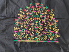 NR475BL - Black Colour Computer Multi Work Blouse