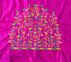 NR475P - Pink Colour Computer Multi Work Blouse