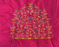 NR475TP - Tomato Pink Colour Computer Multi Work Blouse