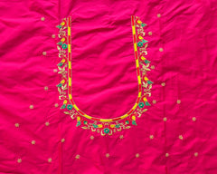 NR475TP - Tomato Pink Colour Computer Multi Work Blouse