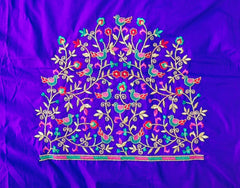 NR475IB - Ink Blue Colour Computer Multi Work Blouse