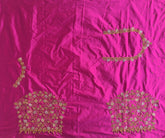 NR1299RP -Rani Pink Colour Computer Maggam Work Blouse