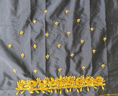 NR750NB - Navy Blue Colour Maggam Work Blouse