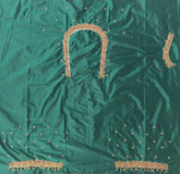 NR750BG - Bottle Green Colour Maggam Work Blouse