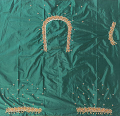 NR750BG - Bottle Green Colour Maggam Work Blouse