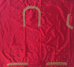 NR750R - Red Colour Maggam Work Blouse