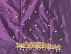 NR750WN - Wine Colour Maggam Work Blouse