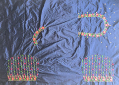 NR449NB - Navy Blue Colour Computer Multi Work Blouse