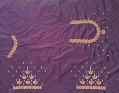 NR849WN- Wine Colour Computer Maggam Work Blouse