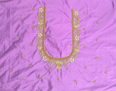 NR1148LV - Lavender Colour Maggam Work Blouse